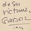 GAbriel Garcia Marquez signature