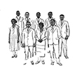 Group illustration of Black educators