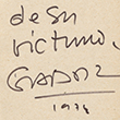 Gabriel Garcia Marquez signature