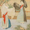 Folk Dancers Dressed as Buddhist Nuns